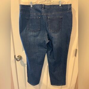 Size 20 WP Style & Co. Women's Blue Ankle Jeans